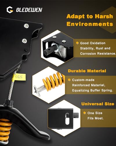 Image of Spare Tire Hoist, Spare Tire Winch Carrier, Compatible with RVs Trailers Trucks Motorhomes, Spare Tyre Holder with Offset Cable, Spare Wheel Towing Winch, Spare Tire Lift Assembly, LC159056, 159056