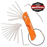 ✅ 𝗨𝗦𝗢 𝗚𝗜𝗢𝗥𝗡𝗔𝗟𝗜𝗘𝗥𝗢 - L'originale set di grimaldelli tascabili Multipick offre una selezione di strumenti che comprende 10 lame extra per l'uso quotidiano (edizione EDC). Ideale per accedere a oggetti chiusi a chiave in situazioni di emergenza o durante il geocaching.