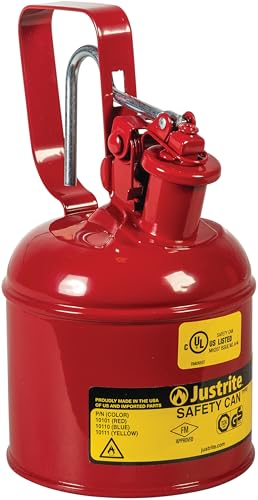 Justrite 1 Quart Type I Safety Gas Can