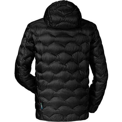 Foto von Schöffel Herren Down Jacket Keylong2, leichte und warme Daunenjacke für Männer, atmungsaktive Winterjacke für Skitouren, black, 52