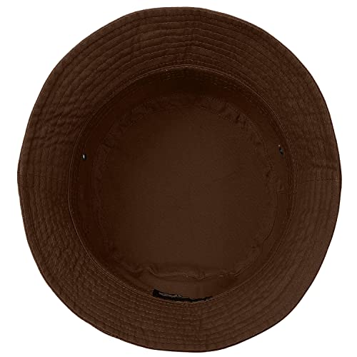 Image of Falari Men Women Unisex Cotton Bucket Hat 100% Cotton Packable for Travel Fishing Hunting Summer Camp