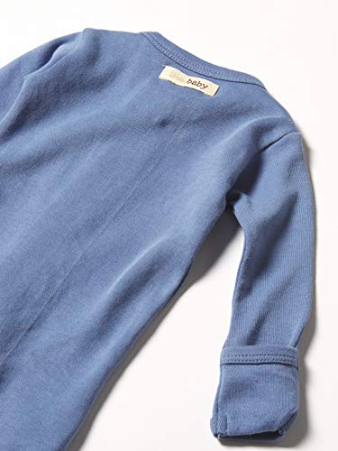 L'ovedbaby Unisex Organic Baby Zipper Footie2