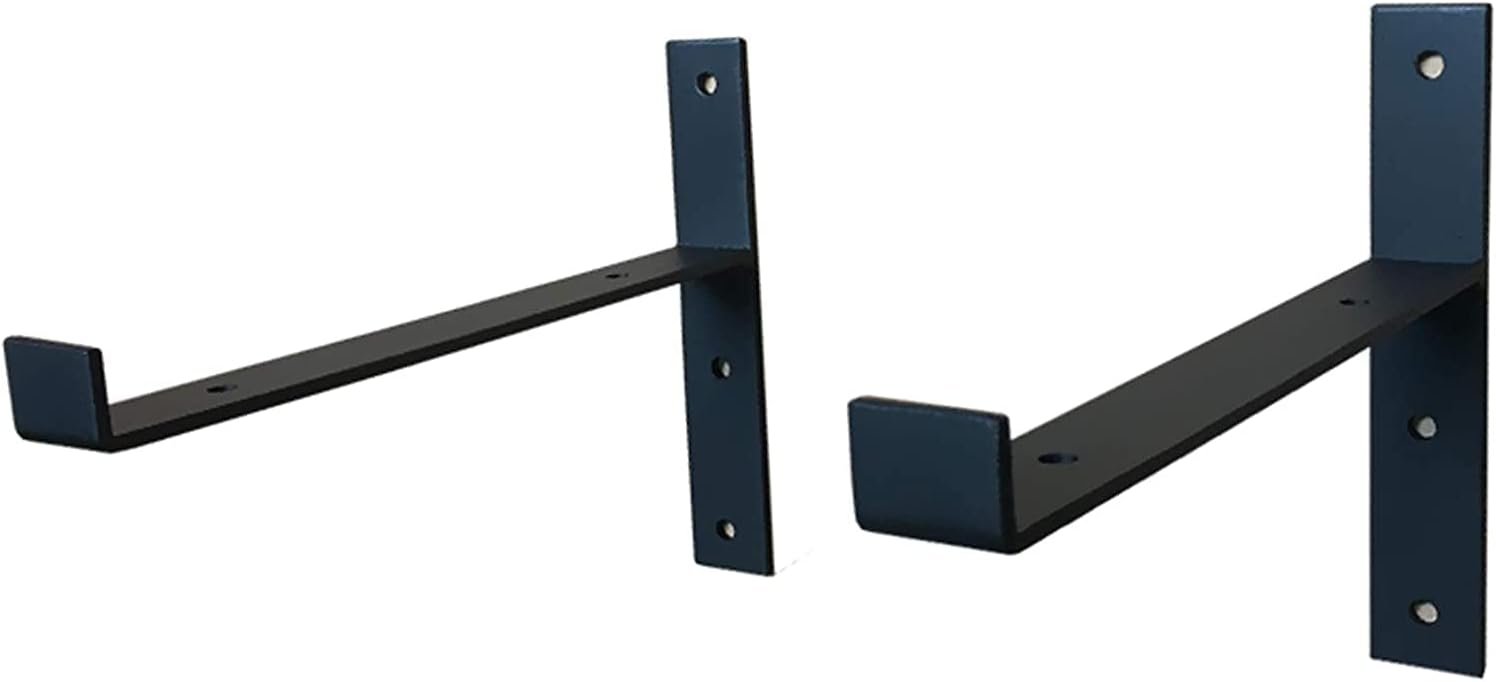 Shelf Brackets & Supports,2Pcs Industrial Shelf Brackets,Metal Iron Heavy Duty Shelf Brackets,Wall Mounted Vintage Shelving Wall Shelf Bracket Corner Bracket,for Living Room,Office,Bedroom,Bathroom,Ki