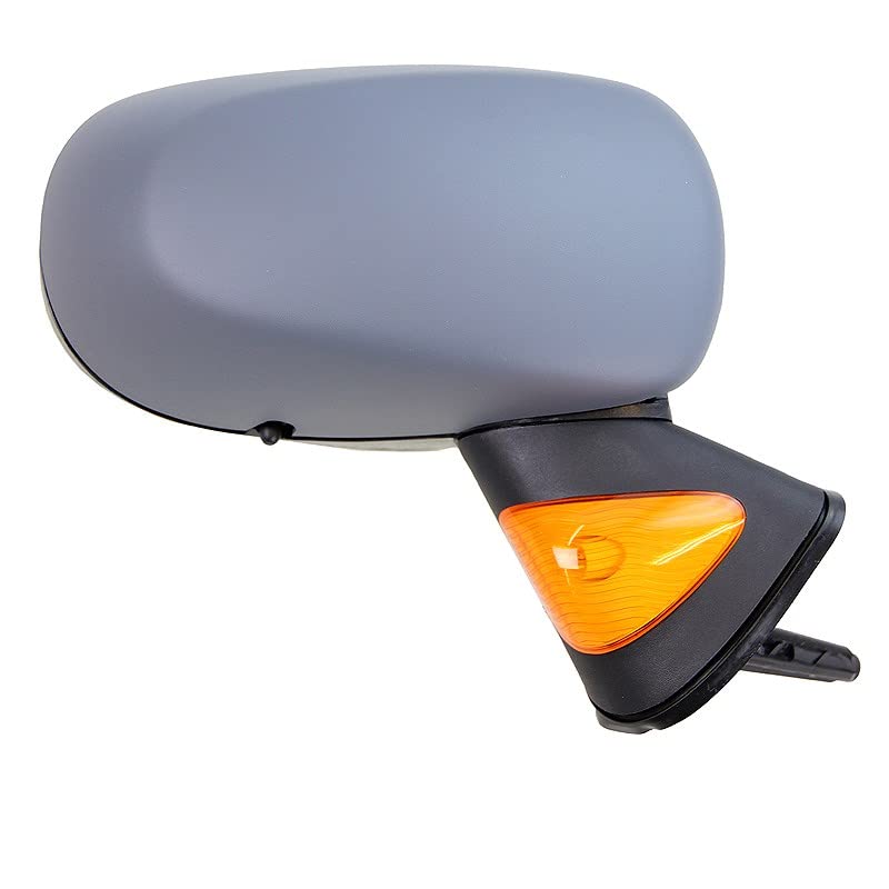 BESTPRICE 1x Elektrischer Außenspiegel rechts beheizbar mit Temperatursensor Seitenspiegel konvex Kompatibel mit RENAULT MODUS/GRAND MODUS (F/JP0_)