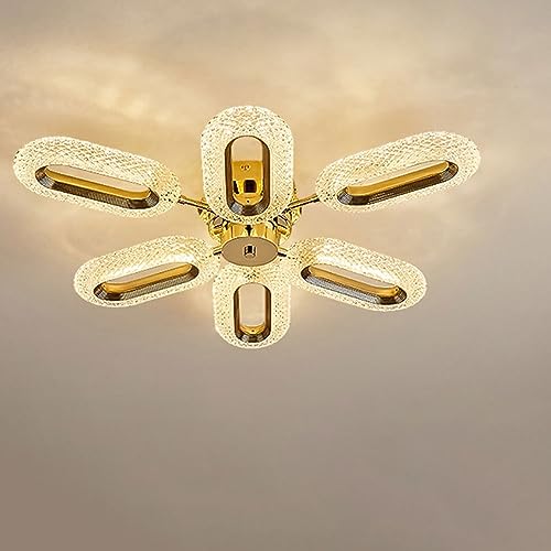Plafonnier à anneau doré pour illuminer votre salle à manger et salon