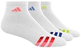 adidas Women's Cushioned Quarter Socks (3-Pack)