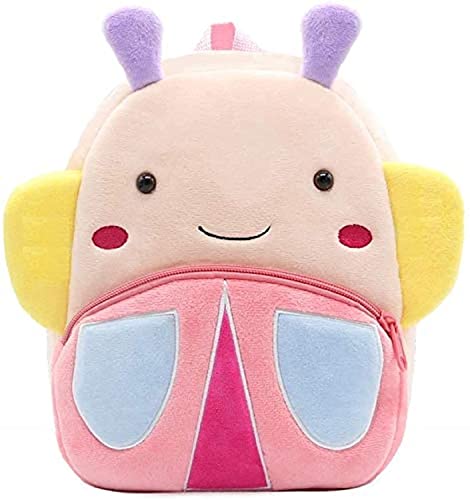 Image of blue tree Cute Boy's and Girl's Plush Bag Medium Quality Full Embroidery Designs Mini Travel Backpack Mango (Mango-Nw Butter)