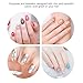JOINPAYA Nail Art Studs Manicure Decor 9pcs Set 3d Rivet Nail Charms for DIY Art Accessories Women’s Decoration Kit