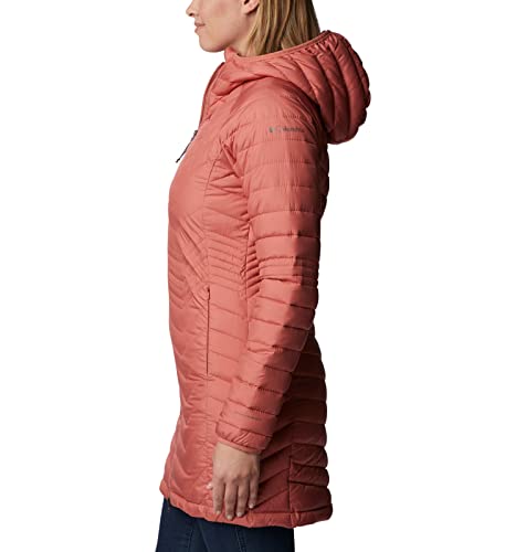 Image of Columbia Women Solid Powder Lite Mid Jacket Hoodie