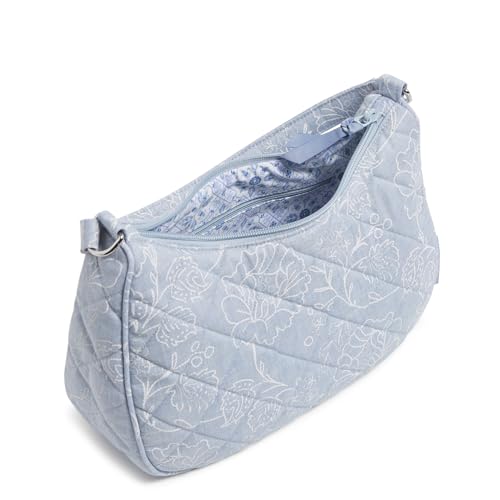 Image of Vera Bradley Women's Cotton Frannie Crescent Crossbody Purse