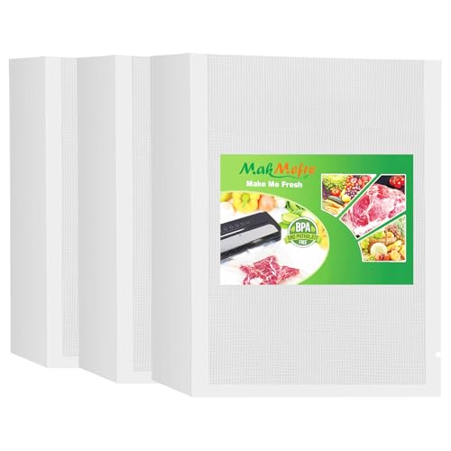 Image of MakMeFre Quart 8 inchx12 inchVacuum Sealer Bags 300ct for Food Storage