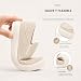 Imagen de Mocasines para Hombre Zapatos Casuales Zapatillas sin Cordones Caminar Antideslizante Ligero Al Aire Libre Transpirable Moda Comodidad Off White Size 42