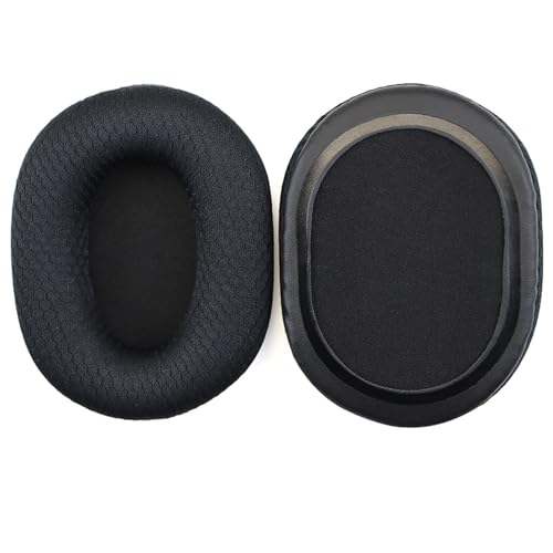 Coussinets Razer Barracuda X en tissu noir et mousse à mémoire de forme pour casque
