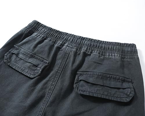 Fashion Classics Kids Cargo Pants with Pockets Boys Jogging Trousers Army Green4