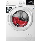 AEG LFR6114O2V Lavadora de Carga Frontal 10 Kg, 1400rpm, Libre Instalación, Motor Invert, Programa Rápido, Display LCD/LED, Blanca, Clase A