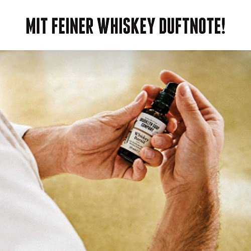 Whiskey Bartöl (50ml) · Brooklyn Soap Company · Bart Öl mit edler Whiskey Duftnote für 3-Tage-Bart oder Vollbart · Beard Oil als Geschenk für Männer und für die Reise ✓ - Image 3
