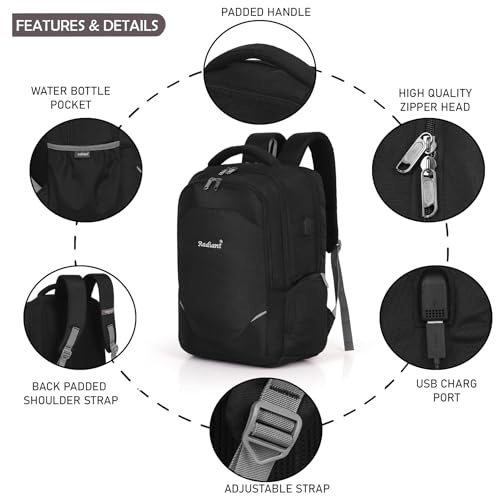 Image of 19 inch /34L Large Water Resistant Laptop Backpack /Casual Backpack /Daypack /Travel Backpack /College Bag For Men /Women
