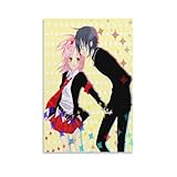 Shugo Chara Poster Hinamori Amu And Tsukiyomi Ikuto Gifts Canvas Painting Poster Wall Art Decorative Picture Prints Modern Decor Framed-unframed 12x18inch(30x45cm)