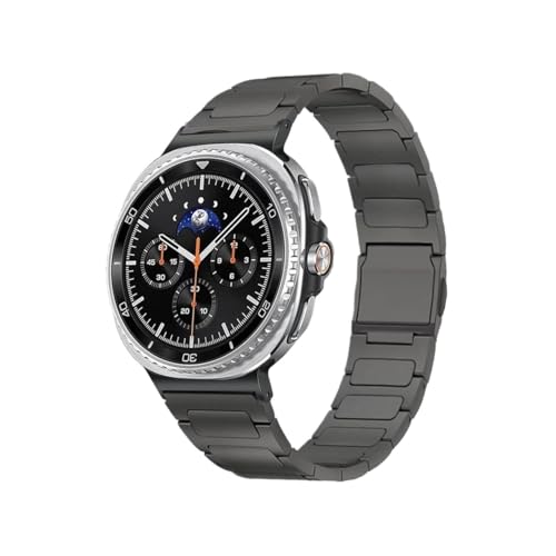 �ɓK������Samsung Galaxy Watch 8 Classic /8 /40/44mm /ultra 47mm�X�g���b�v�ɓK������`�^���u���X���b�g(Grey,For Galaxy Watch 8 44mm)