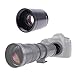 Foto4easy 2X Teleconverter Magnification Lens Converter for T Mount 420-800mm 500mm 800mm 900mm 650-1300mm Telephoto Zoom Lenses