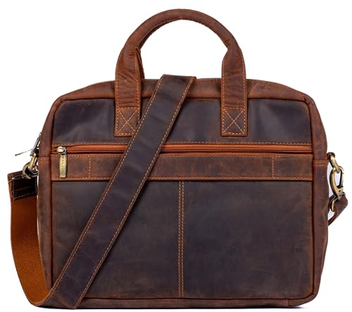 Bolso Vintage de Cuero para Laptop 16 Pulgadas miniatura 4