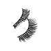 Produktbild 3 Paar Wimpern Billig, Falsche Wimpern 3D Natürliche Buschige Kreuz Nerz Haar Auge Peitsche schwarz (Schwarz)