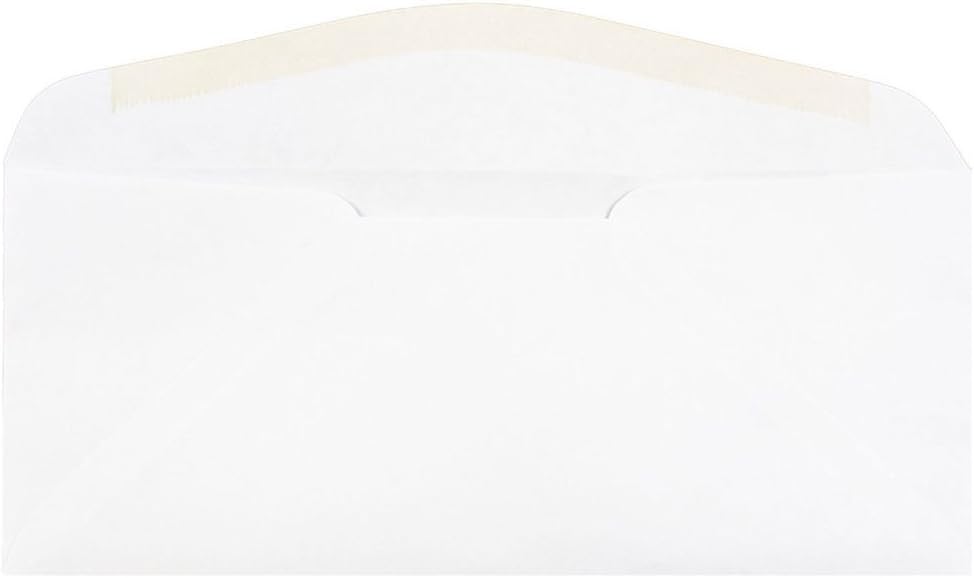 JAM PAPER #12 Business Envelopes - 4 3/4 x 11 - White - Bulk 250/Box