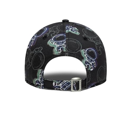 Casquette New Era Child Space Aop 9Forty noire taille unique