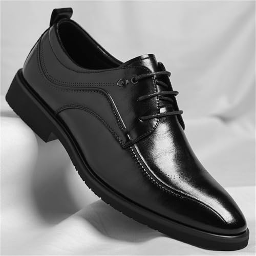 Men's Large Size Brogue Business Shoes Spring British Style Trendy Mens Dress Shoes2