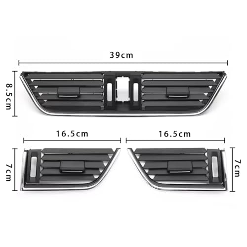 Aireador salpicadero para Skoda Octavia 2015-2021, rejilla de ventilación frontal izquierda 3