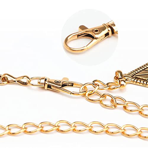 Vintage Metal Carving Chain Belt Adjustable Waist Chain Belt for Women Girls Belly Chain Jewelry3