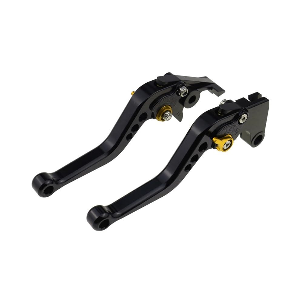 Vhhdsshso A-Black With Go-Ld Motorcycle Clutch Brake Lever For Suzuki Gsxr600 Gsxr750 2004-2005 Motorcycle Cnc Accessories Short Brake Clutch Levers Adjustable Handle