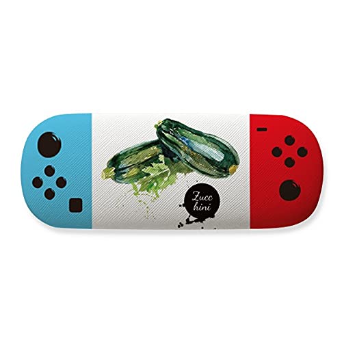 Boîte à lunettes courgette aquarelle pour ne plus rayer vos montures en voyage