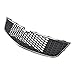 Front Lower Chrome Black Grill Grille Assembly for 11-14 Chevrolet Cruze