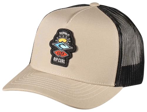 Rip Curl Big Boys' Search Icon Trucker Hat - Sand