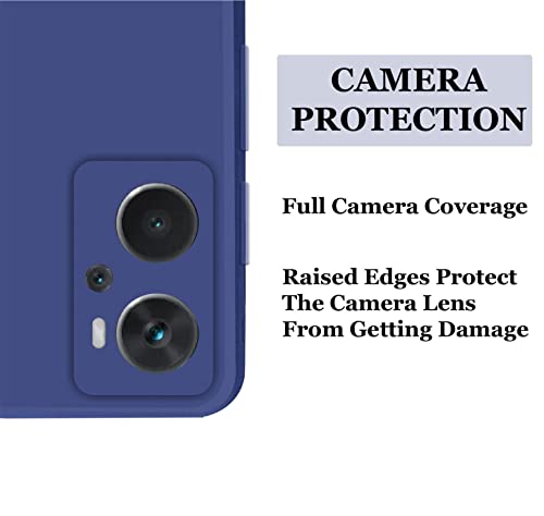Image of A rtistque Back Cover Case for Oppo K10 4G with Camera Protection | Shockproof TPU | Stylish Protective Design | Slim Fit | Ultra Matte | Oppo K10 Back Cover - Blue