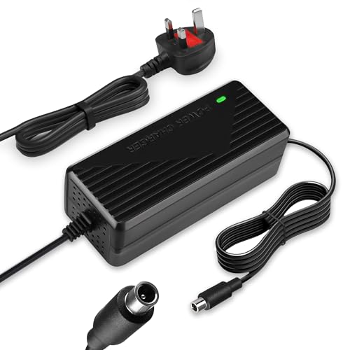 Xahpower 42V 2A Electric Scooter Charger, Power Adapter for Xiaomi M365/ Pro / Pro2 / Essential/ 1S, Segway Ninebot ES1 ES2 ES4 E22E E25E E45E, DC 8mm