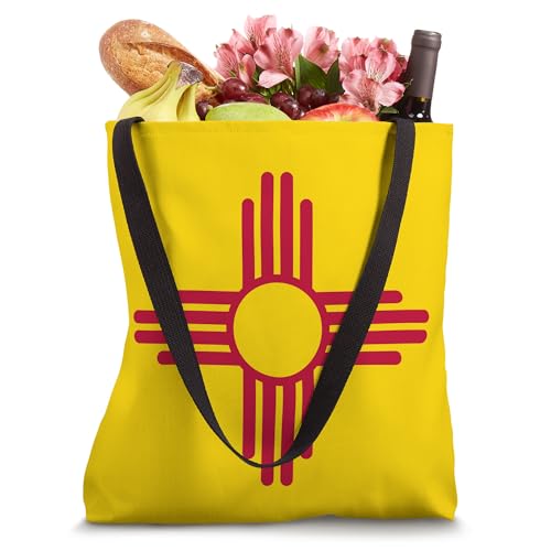 Bolsa Tote NEW MEXICO ZIA SUN SYMBOL miniatura 4