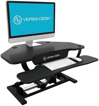 VERSADESK® PowerPro™ 36" Corner Standing Desk Converter, 36 Inch ...