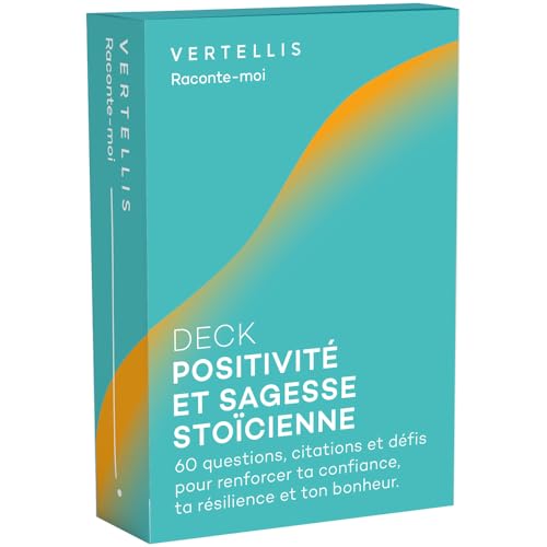 Vertellis 60 Questions et défis - Sagesse et psychologie Positive pour la Confiance en soi et Le Bonheur