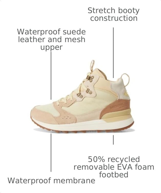 Image of Merrell Women's Alpine 83 Sneaker Recraft Mid Waterproof