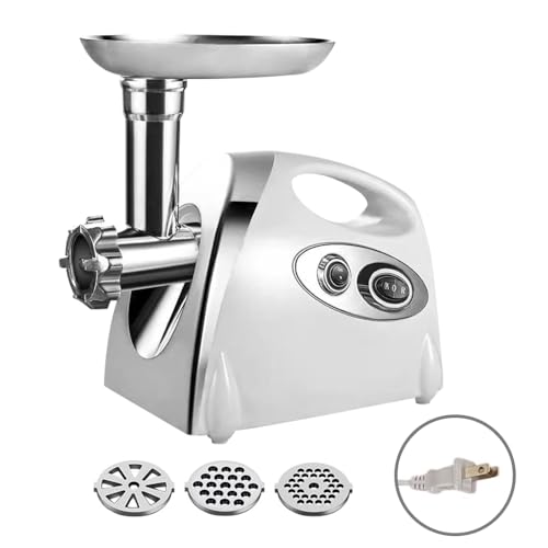 電動 ミートチョッパー ミンチ機 ミキサー 業務用 卓上 肉 ミンチ 粗挽き 細挽き 挽肉 - G&G - 商品画像