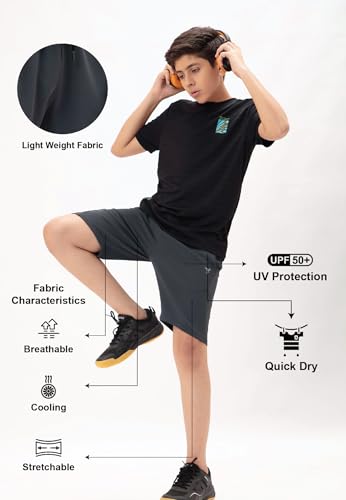 Image of TECHNOSPORT Boys Regular Shorts - (BSBR26 PRNT)