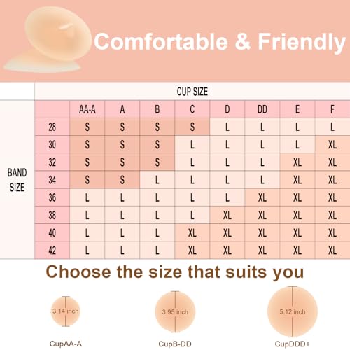 Image of Nipple Covers for Women,Reusable Silicone Adhesive Pasties