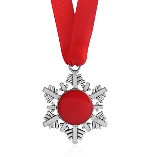 Preisvergleich Produktbild Celerhuak Schlüsselbund Weihnachten Schneeflocke Schlüsselbund Band Quaste Magic Key Anhänger Weihnachtsdekoration Schneeflocke Schlüsselbund Anhänger