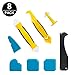 Produktbild Silikon Werkzeug, Komake Silikonentferner & Silikon Fugenwerkzeug, 8 in 1 Multifunktionale Silikon Werkzeug Set fugenwerkzeug Schaber Set für Küche Badezimmer Boden