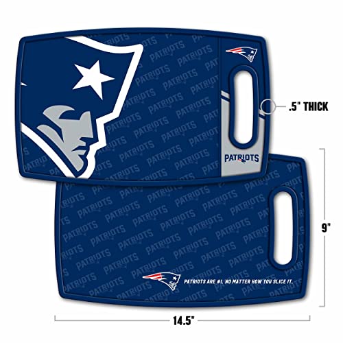 Image of YouTheFan NFL New England Patriots Logo Series Cutting Board