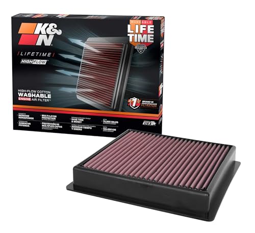 K&N High-Flow Air Filter for Ford