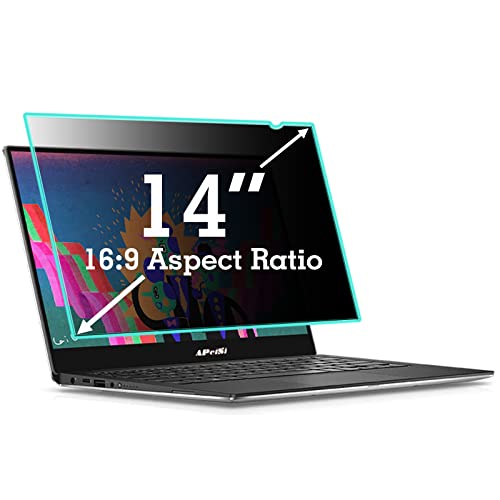 Artist Unknown 14 Inch Privacy Screen Filter for 16:9 Widescreen ...