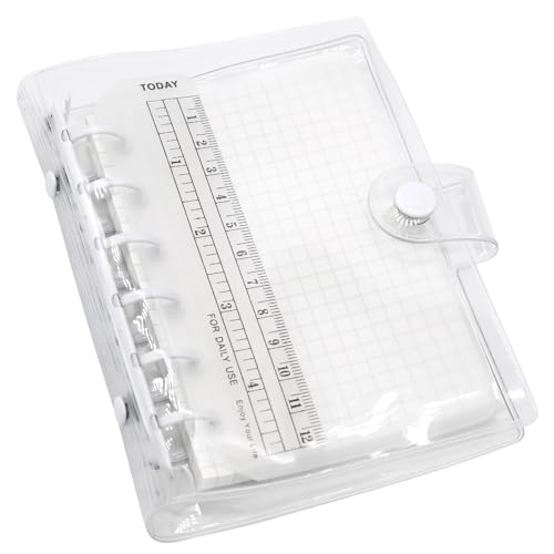 クリアネオ　6本 Amazon.co.jp: TSUKURIRO ミニ6穴 システム手帳 カラー リング PVC